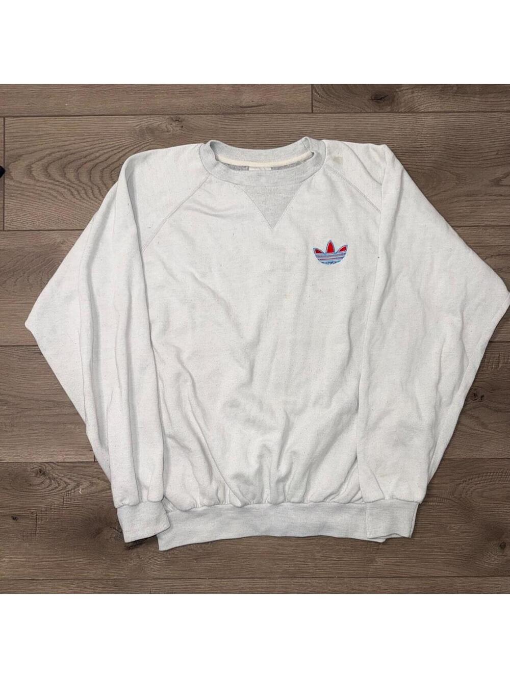 Adidas grey crewneck